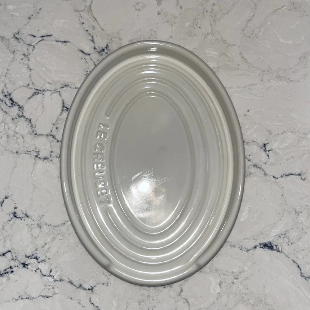 Le Creuset spoon rest in white NWT - Picture 1 of 4